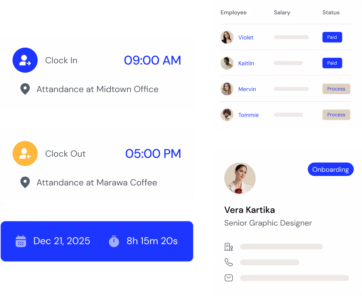 Hireo Agent interface