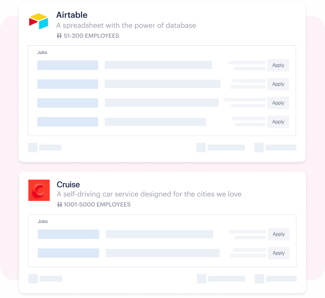 Job board exposure preview